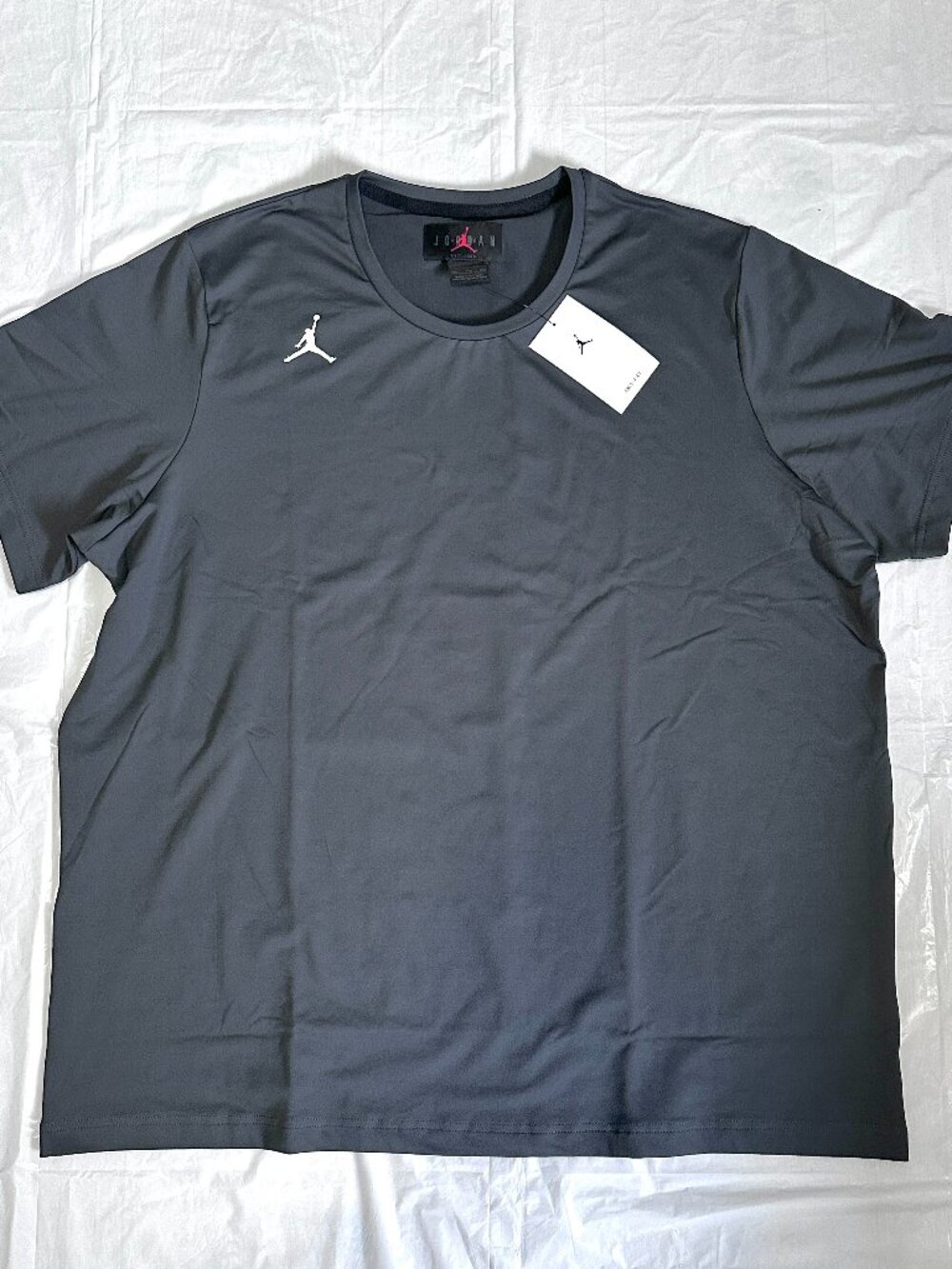 NEW Nike Jordan Coal Black DQ7899-066 Dri-FIT Dark Gray Size 2XL Athletic Tops
